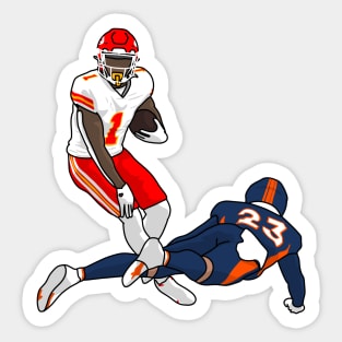 Mckinnon the running Sticker